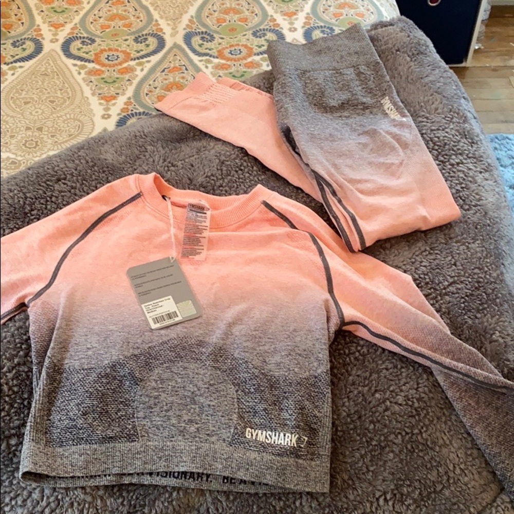 NWT Gymshark Seamless ombré set